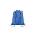 Variante bleu royal - SHOOPPET Sac cordelette en PET 190gr