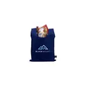 Variante bleu marine - Sac pliable shopping personnalisable en RPET avec logo - Shop Easy GRS
