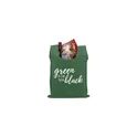 Variante vert foncé - Sac pliable personnalisable Shop Easy avec logo
