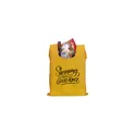 Variante jaune - Sac pliable personnalisable Shop Easy avec logo