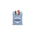 Variante bleu clair - Sac pliable personnalisable Shop Easy avec logo