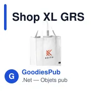 Sac shopping personnalisable en polyester recyclé avec logo - Shop XL GRS RPET - Miniature 1