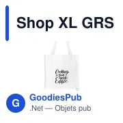 Sac shopping personnalisable en polyester recyclé avec logo - Shop XL GRS RPET - Miniature 3