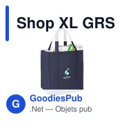 Sac shopping personnalisable en polyester recyclé avec logo - Shop XL GRS RPET - Miniature 4