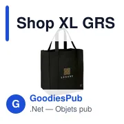 Sac shopping personnalisable en polyester recyclé avec logo - Shop XL GRS RPET - Miniature 7