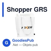 Sac shopping personnalisable en polyester recyclé - Shopper GRS RPETavec logo - Miniature 2