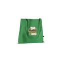 Variante vert - Sac shopping personnalisable en polyester recyclé - Shopper GRS RPETavec logo