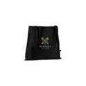 Variante noir - Sac shopping personnalisable en polyester recyclé - Shopper GRS RPETavec logo