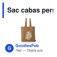 Sac cabas personnalisable en coton recyclé avec logo - Shoppy Colour Bag - Miniature 10