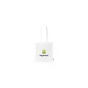 Variante blanc - Sac cabas personnalisable en coton recyclé avec logo - Shoppy Colour Bag