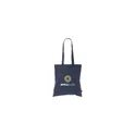Variante bleu marine - Sac cabas personnalisable en coton recyclé avec logo - Shoppy Colour Bag