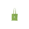 Variante vert clair - Sac cabas personnalisable en coton recyclé avec logo - Shoppy Colour Bag
