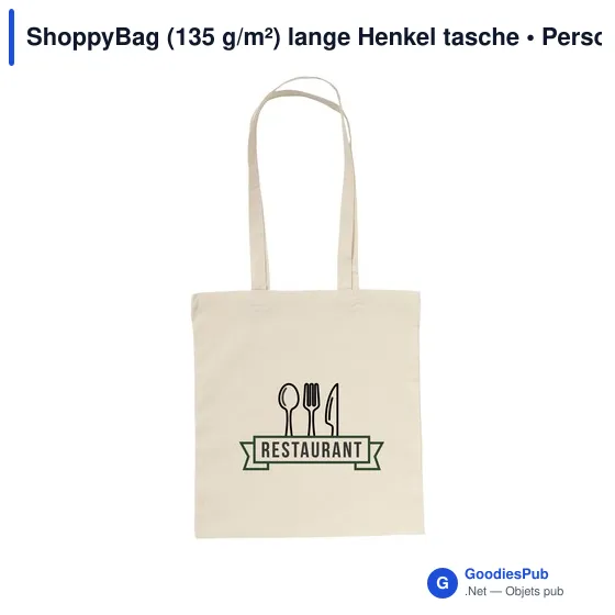 Sac shopping personnalisable ShoppyBag avec logo - Image 4