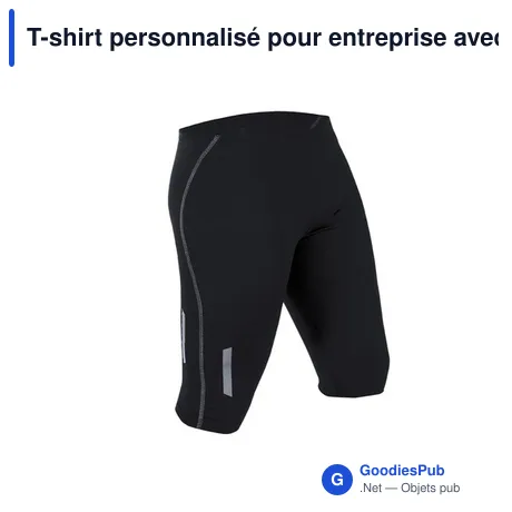 T-shirt personnalisé pour entreprise avec logo - Short sportif Lowis