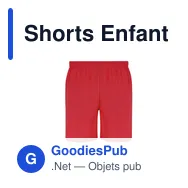 Shorts Enfant Rudig - Miniature 11