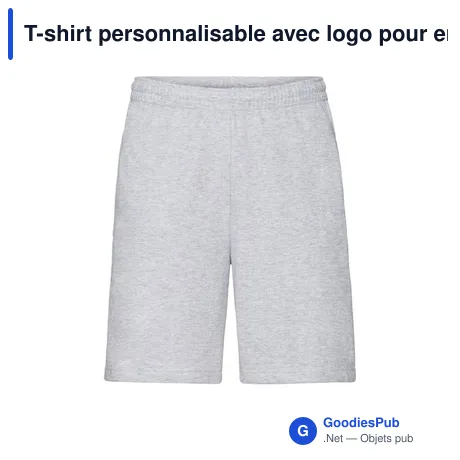 T-shirt personnalisable avec logo pour entreprise - Fruit Of The Loom