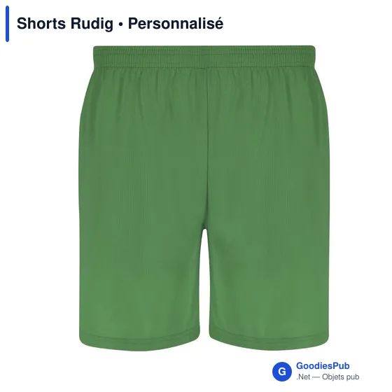 Short de sport personnalisable Rudig avec logo - Image 11