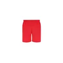 Variante rouge - Short de sport personnalisable Rudig avec logo