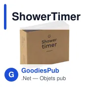 Sablier de douche personnalisable avec logo - ShowerTimer - Miniature 3