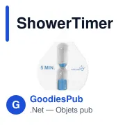 Sablier de douche personnalisable avec logo - ShowerTimer - Miniature 5