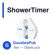 Sablier de douche personnalisable avec logo - ShowerTimer - Miniature 6