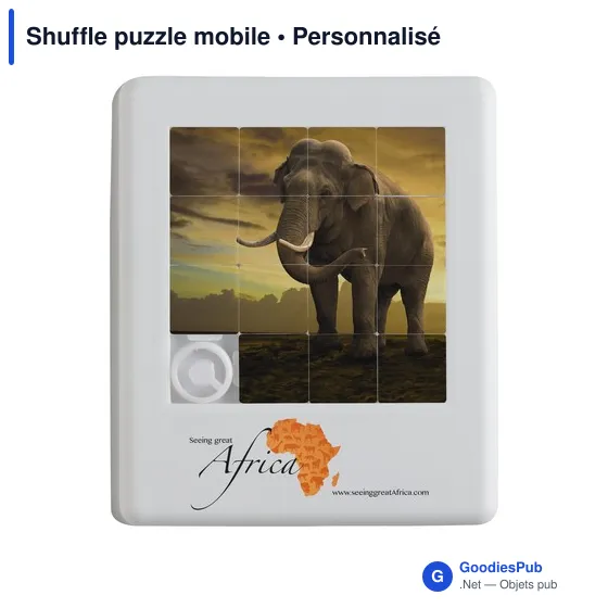 Puzzle mobile personnalisable avec logo - Shuffle puzzle mobile - Image 2