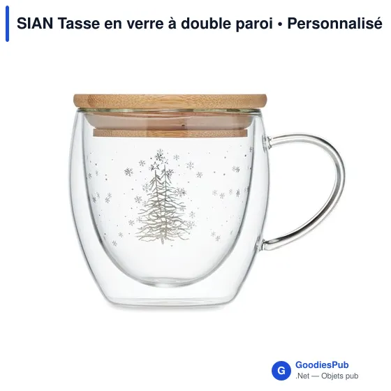 SIAN Tasse en verre à double paroi - Image 2