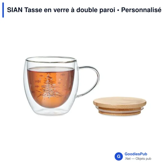 SIAN Tasse en verre à double paroi - Image 3