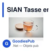 SIAN Tasse en verre à double paroi - Miniature 7