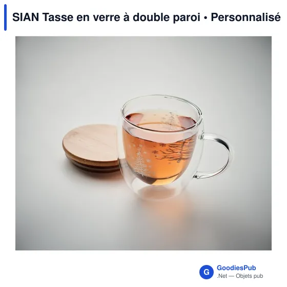SIAN Tasse en verre à double paroi - Image 7