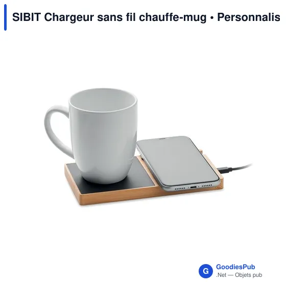 SIBIT Chargeur sans fil chauffe-mug - Image 2