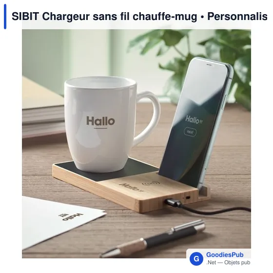 SIBIT Chargeur sans fil chauffe-mug - Image 6