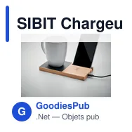SIBIT Chargeur sans fil chauffe-mug - Miniature 8