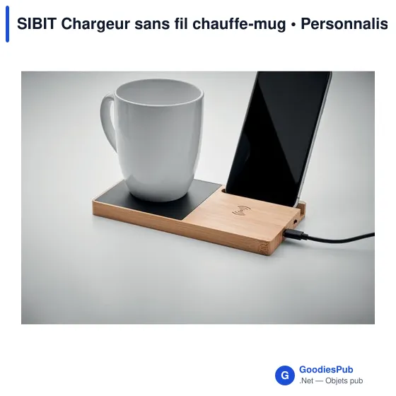 SIBIT Chargeur sans fil chauffe-mug - Image 8