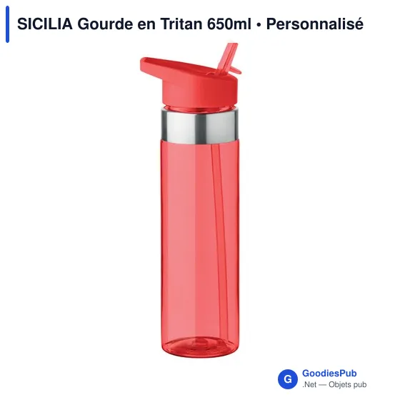 SICILIA Gourde en Tritan 650ml - Image 1