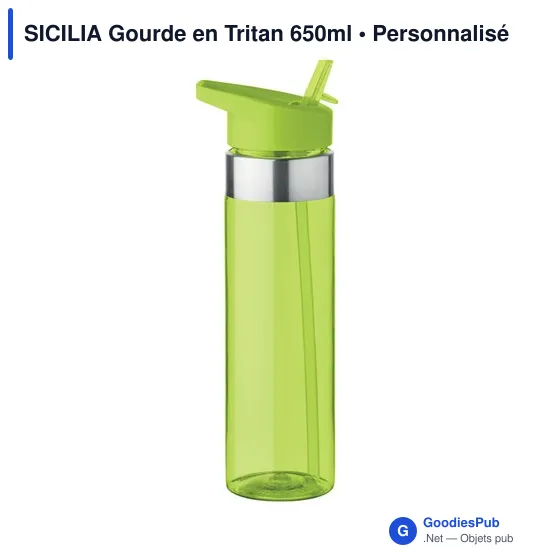 SICILIA Gourde en Tritan 650ml - Image 3