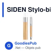 SIDEN Stylo-bille twist dans un tube - Miniature 1