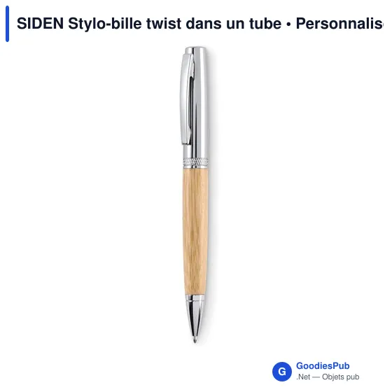 SIDEN Stylo-bille twist dans un tube - Image 2