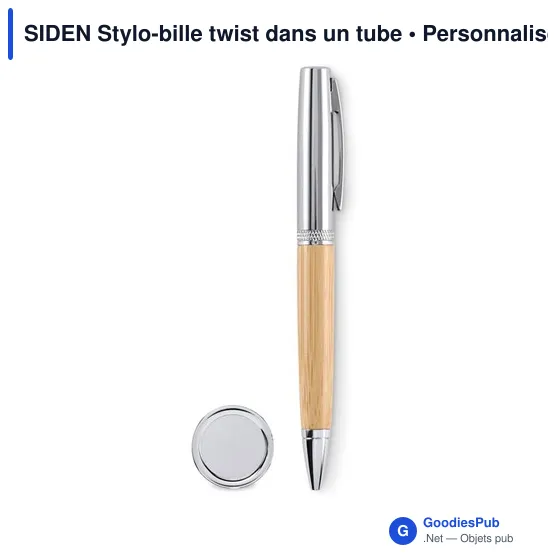 SIDEN Stylo-bille twist dans un tube - Image 3