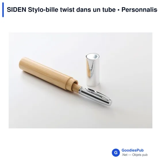 SIDEN Stylo-bille twist dans un tube - Image 4