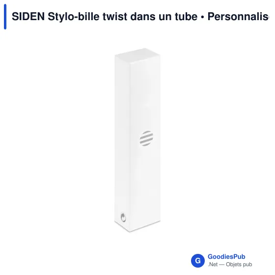SIDEN Stylo-bille twist dans un tube - Image 5