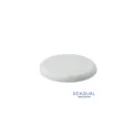 Variante blanc - Frisbee personnalisable SIDNEY SEA avec logo en matériau SEAQUAL