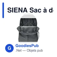 SIENA Sac à dos 600D RPET 2 tons - Miniature 5