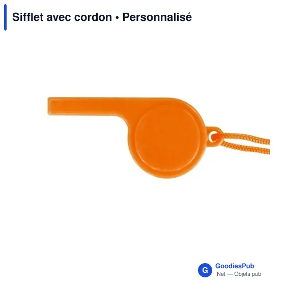 Sifflet avec cordon - Image 7