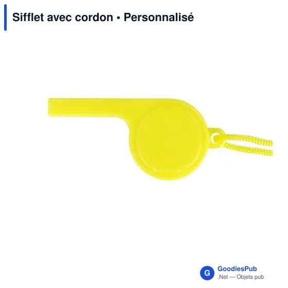 Sifflet avec cordon - Image 10
