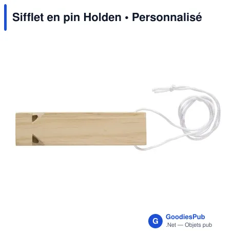 Sifflet en pin Holden