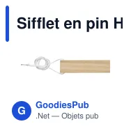 Sifflet en pin Holden - Miniature 3