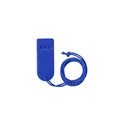 Variante bleu - Sifflet Forlong personnalisable avec logo pour objets publicitaires