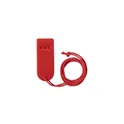 Variante rouge - Sifflet Forlong personnalisable avec logo pour objets publicitaires