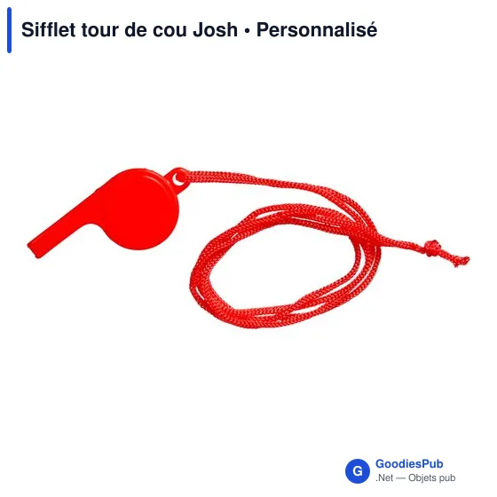 Sifflet tour de cou Josh - Image 11